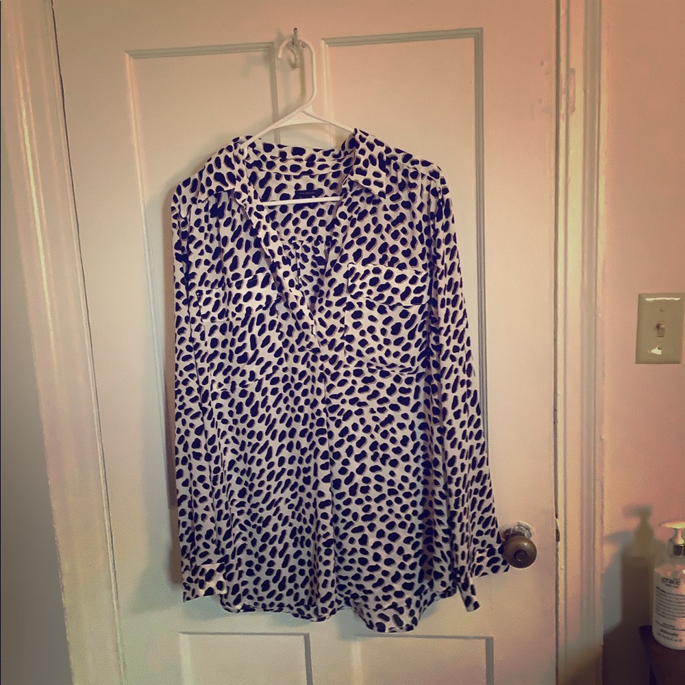 Ann Taylor camp shirt